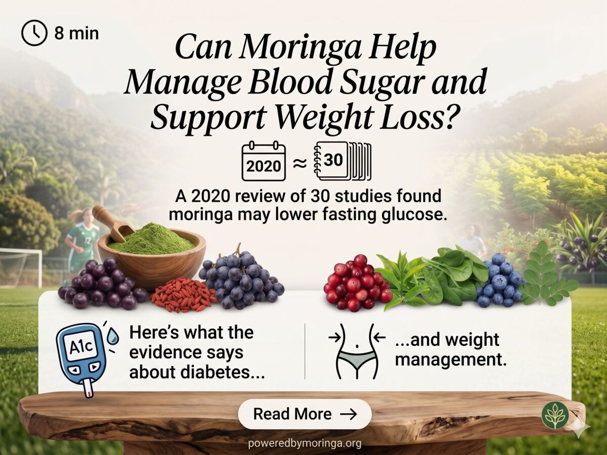 Can Moringa Help Manage Blood Sugar and Support Weight Loss?