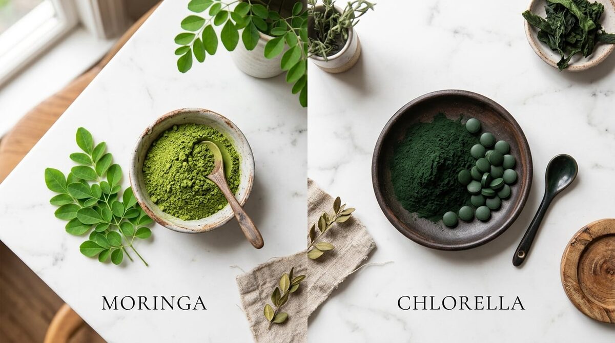 Moringa vs. Chlorella: What's the Real Difference?
