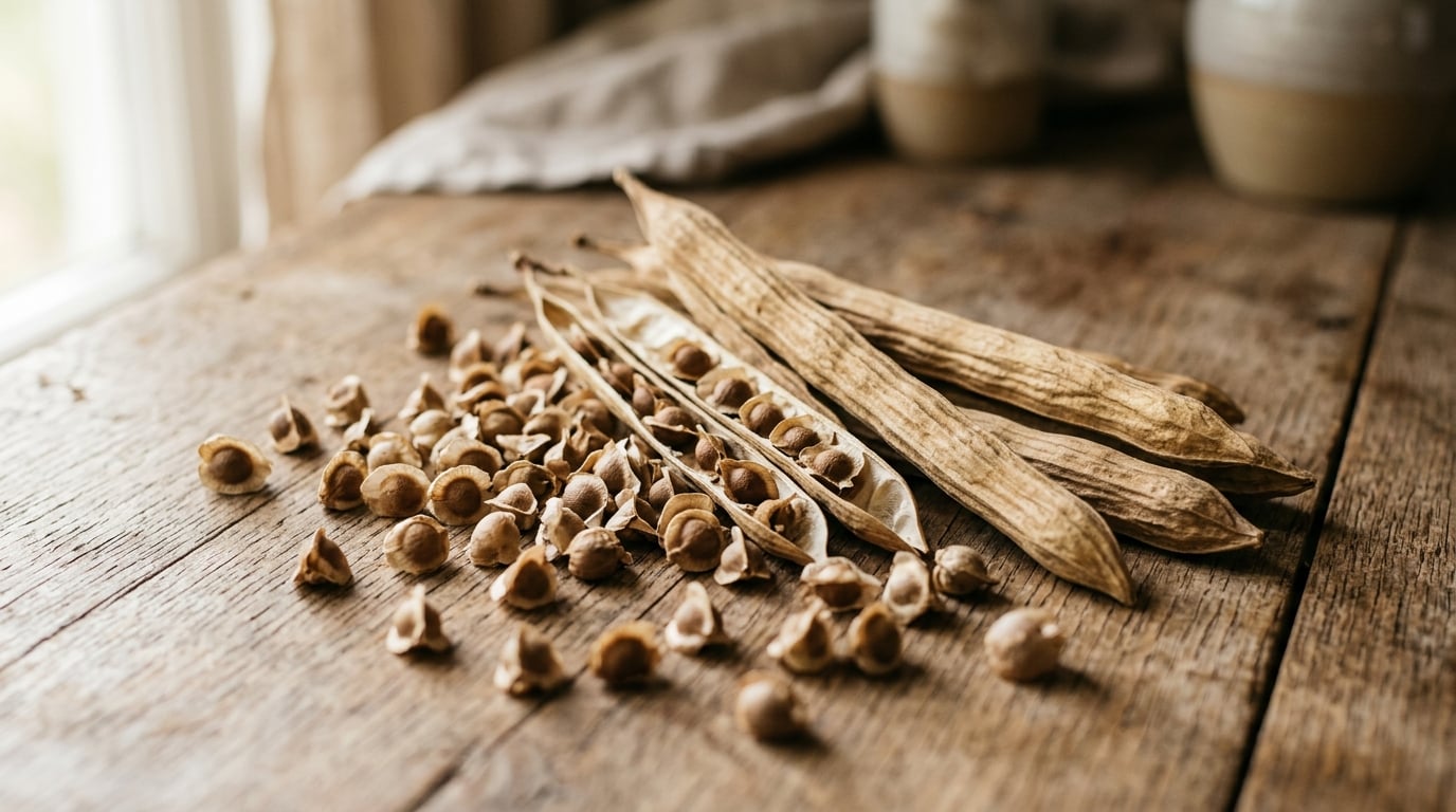 Moringa seeds — a source of beneficial oils and unique antioxidants
