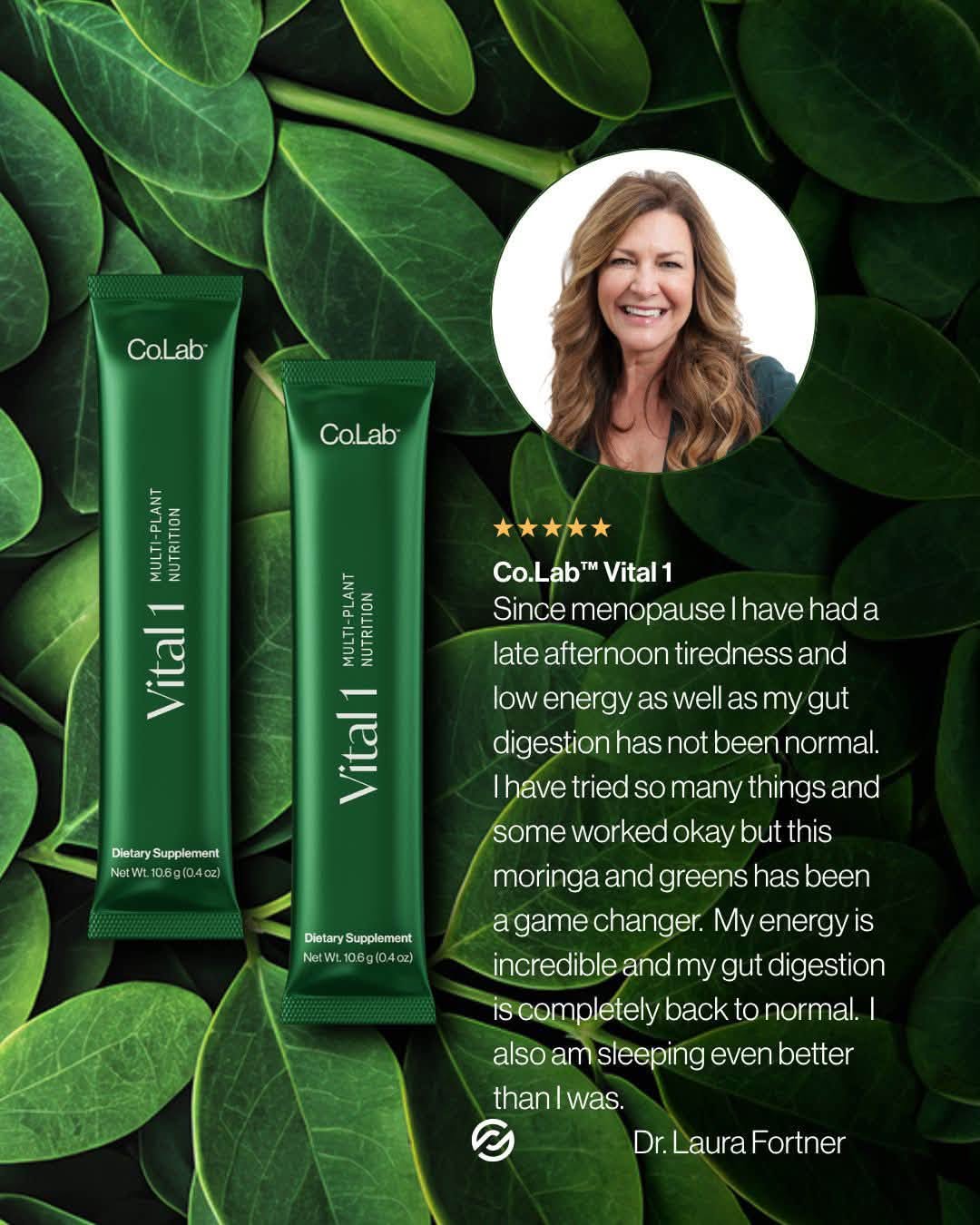 Dr. Laura Fortner testimonial — incredible energy, gut digestion back to normal, sleeping better